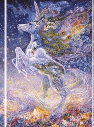 Josephine Wall - Soul of a Unicorn Design (Foiled Journal)