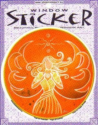 Karma Window Sticker: Angel of Creativity