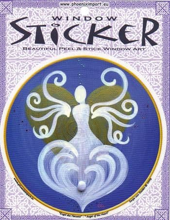 Karma Window Sticker: Angel of the Heart