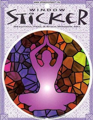 Karma Window Sticker: Self Healing Yoga