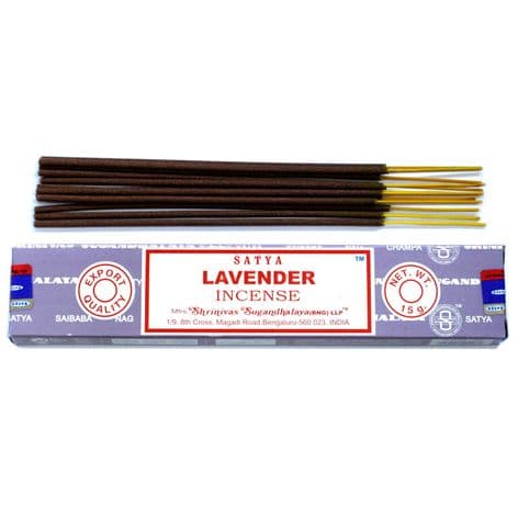 Lavender - Satya Incense Sticks (15g)