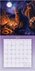 Llewellyn's Magical Mystical Cats Wall Calendar 2027