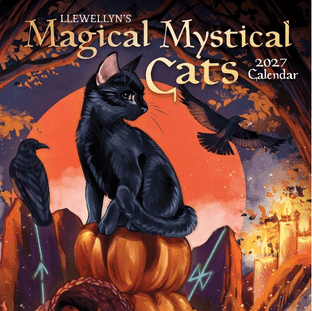 Llewellyn's Magical Mystical Cats Wall Calendar 2027