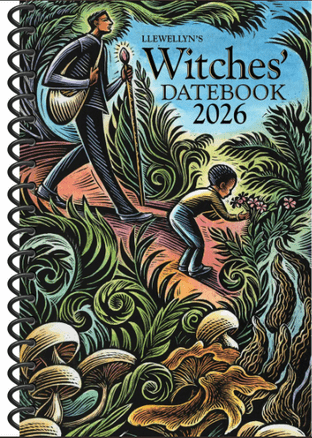 Llewellyn's Witches' Datebook 2026 (spiral bound paperback)