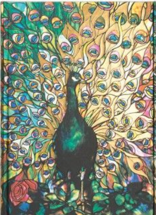 Louis Comfort Tiffany - Displaying Peacock (Foiled Journal - Pocket)