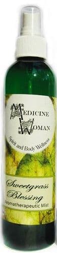 Medicine Woman - Sweetgrass Blessing Aromatherapeutic/Purifying Mist - Liquid Smudge (4oz)