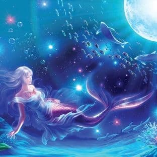 Mermaid Card (1) Greetings Card & Music CD