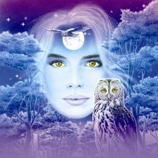 Moon (1) Greetings Card & Music CD