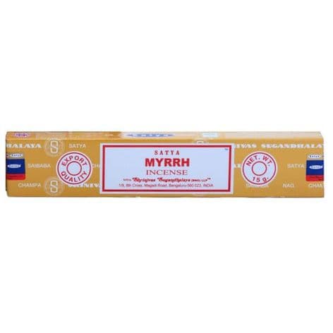 Myrrh - Satya Incense Sticks (15g)