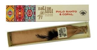 Native Soul - Incense Smudge Sticks - Palo Santo & Copal (15gms)