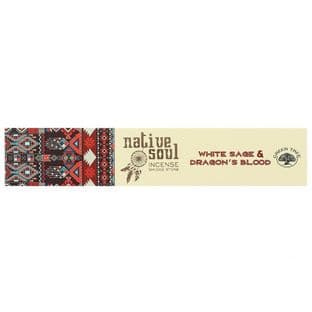Native Soul - Incense Smudge Sticks - White Sage & Dragon's Blood (15gms)