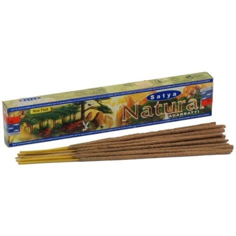 Natural - Satya Incense Sticks (15g)