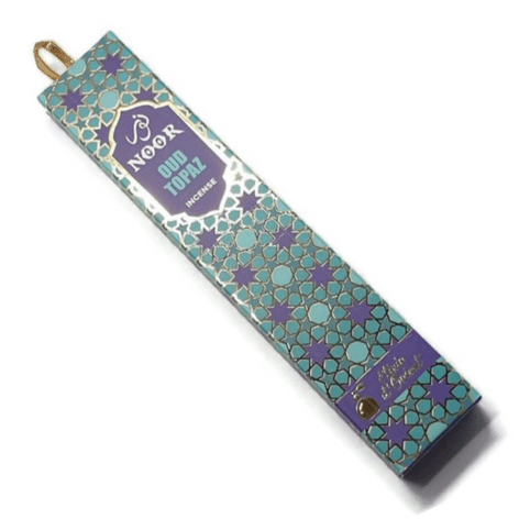 Noor Oud Topaz Incense (15gms - 9 sticks)