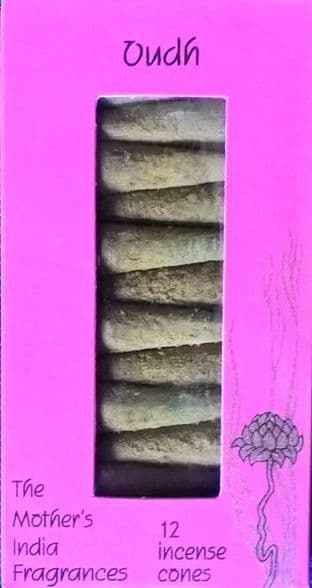 Oudh: The Mother's India Fragrances Incense 12 Cones