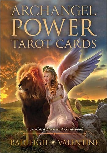 Radleigh Valentine - Archangel Power Tarot Cards (78 Card Deck & Guidebook)