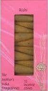 Rishi: The Mother's India Fragrances Incense 12 Cones
