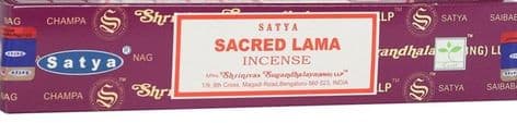 Sacred Lama - Satya Incense Sticks (15g)