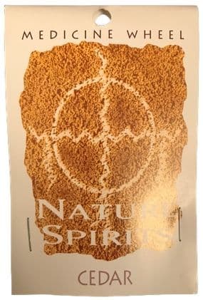 Sage Spirit Medicine Wheel - Nature Spirits Incense Sticks - Cedar