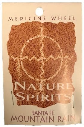 Sage Spirit Medicine Wheel - Nature Spirits Incense Sticks - Santa Fe Mountain Rain