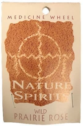 Sage Spirit Medicine Wheel - Nature Spirits Incense Sticks - Wild Prairie Rose