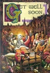 SALE - Peter Loveday - Get Well Soon - Greetings Card