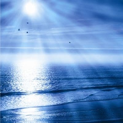 Sea (1) Greetings Card & Music CD