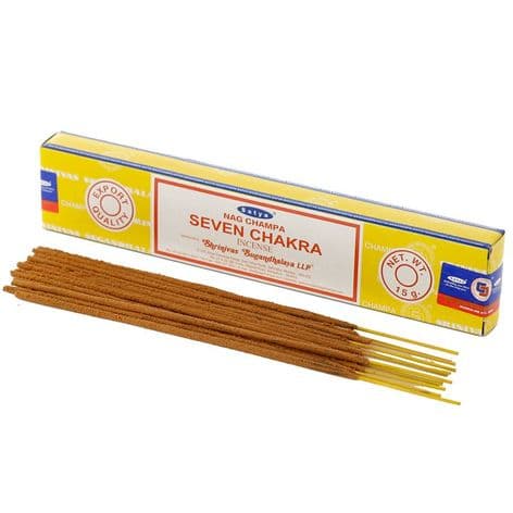 Seven Chakra - Satya Incense Sticks (15g)