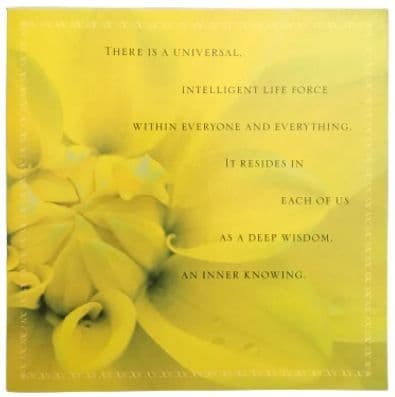 Shakti Gawain Inspirational Blank Greetings Card - Inner Knowing - SALE