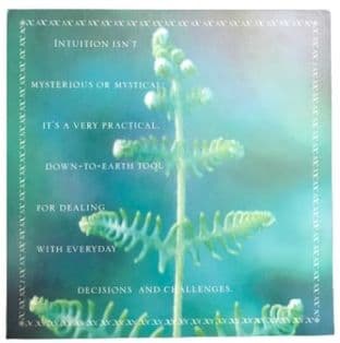 Shakti Gawain Inspirational Blank Greetings Card - Intuition - SALE