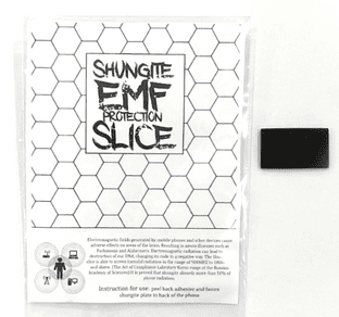 Shungite EMF Protection Slice (for mobile phones)