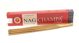 Vijayshree Golden Incense Sticks - Nag Champa (15g = 15 sticks approx.)