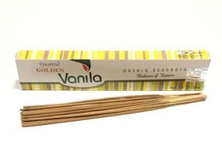 Vijayshree Golden Incense Sticks - Vanilla (15g = 15 sticks approx.) (2)