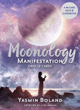Yasmin Boland - Moonology Manifesting Oracle Cards (48 Card Deck & Guidebook)