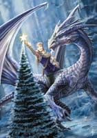 Yuletide Magic Yule Card "Winter Fantasy" (AN13) by Anne Stokes