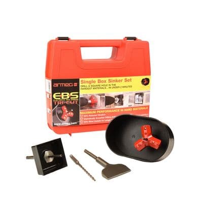 Armeg ARM EBS.TC.SET Electrical Box Sinker Tri-Cut Set