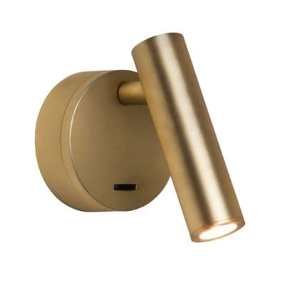 Astro 1058108 Enna Surface LED Reading Light Matt Gold