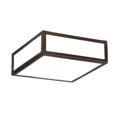 Astro 1121056  Mashiko 200 Square Ceiling Light Bronze
