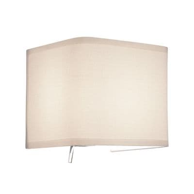 Astro 1166001 Ashino Wall Light White Fabric