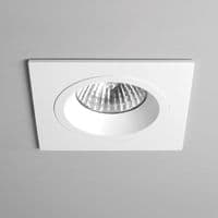 Astro 1240026 Taro Square Fire Rated Recessed Spot Light Matt White