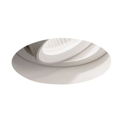 Astro 1248010 Trimless Round Adjustable LED Recessed Spot Light Textured White