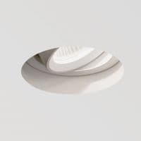 Astro 1248010 Trimless Round Adjustable LED Recessed Spot Light Textured White
