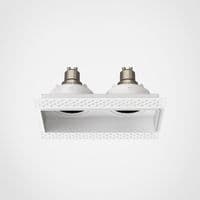 Astro 1248022 Trimless Square Twin Adjustable Matt White