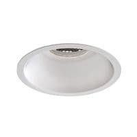 Astro 1249034 Minima Slimline Round Fixed Fire-Rated IP65 Matt White | Light Bulb World