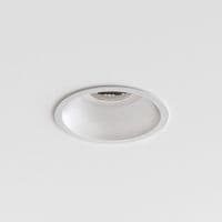 Astro 1249034 Minima Slimline Round Fixed Fire-Rated IP65 Matt White | Light Bulb World
