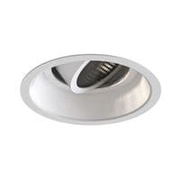 Astro 1249040 Minima Slimline Round Adjustable Fire-Rated Matt White | Light Bulb World
