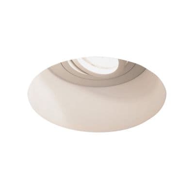 Astro 1253005 Blanco Round Adjustable Recessed Spot Light Plaster