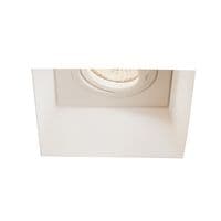Astro 1253007 Blanco Square Adjustable Recessed Spot Light Plaster