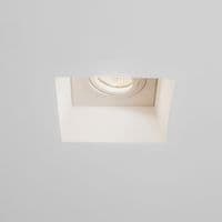 Astro 1253007 Blanco Square Adjustable Recessed Spot Light Plaster