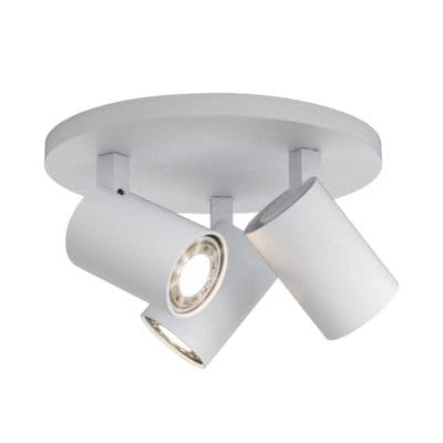 Astro 1286002 Ascoli Triple Round Spotlight Textured White