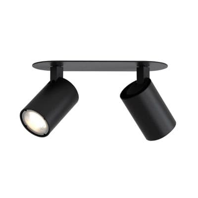 Astro 1286100 Ascoli Twin Recessed Matt Black
